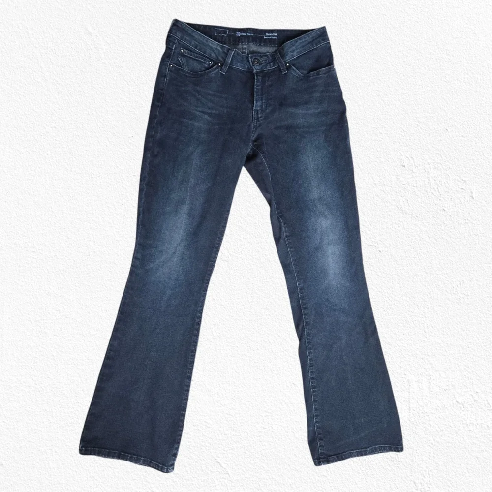 Levi's Dark Indigo Blue Bold Curve Modern Rise Skinny Bootcut Jeans Size 29